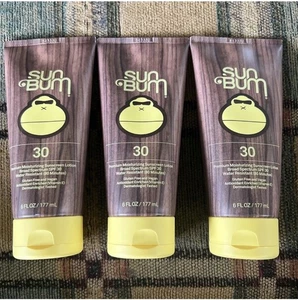 3x Sun Bum feuchtigkeitsspendende Sonnenschutzlotion Breitspektrum LSF30 6Oz EXP 12/2027 - Bild 1 von 4