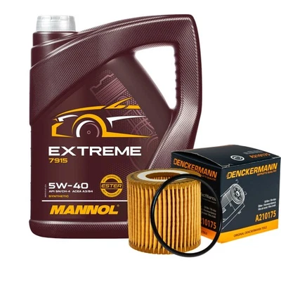 SCT - MANNOL, DENCKERMANN DENCKERMANN Ölfilter MANNOL Extreme 5W-40 5L für Skoda Fabia II 1.2 12V