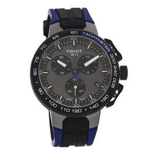 Tissot T-Race Cycling Men's Grey ION Plated Quartz Watch T111.417.37.441.06 - Picture 1 of 3