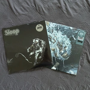MINT Sleep The Sciences & Iommic Life Lot Clarity Leagues Beneath Colored Lp OM - Picture 1 of 7