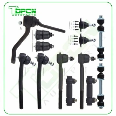 13pcs For 1978-1996 Chevy Caprice Tie Rods End Ball Joints Suspension Kit - Image 1 of 4