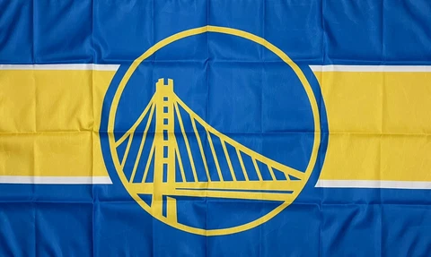 Golden State Warriors Logo NBA Flag 3x5 ft Sports Basketball Banner Man-Cave Cover