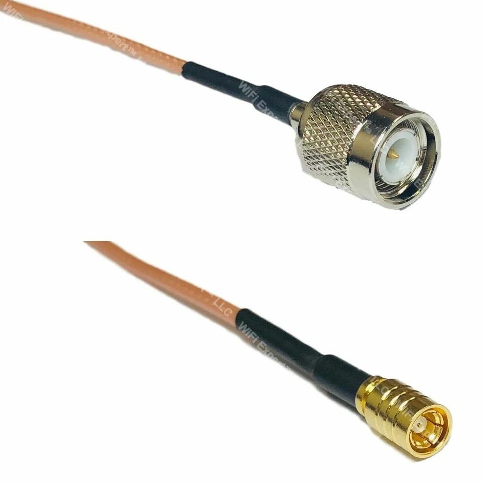 RG316 TNC MALE to SMB FEMALE Coaxial RF Cable USA-US - Image 1 of 1