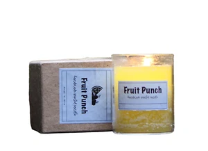 Fruits Scented Candle Long-Lasting Fragrance Beautiful Sweet Citrus Fruit Aroma - Picture 1 of 2
