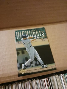 1997 Upper Deck Edgar Martinez Season Highlights #318 HOF - Picture 1 of 1