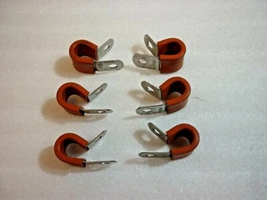 (25/Lot) Stars Cushion Loop Clamps, pn 5420SS08 - Picture 1 of 5