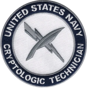 US Navy Cryptologic Technician CT Patch - Picture 1 of 6