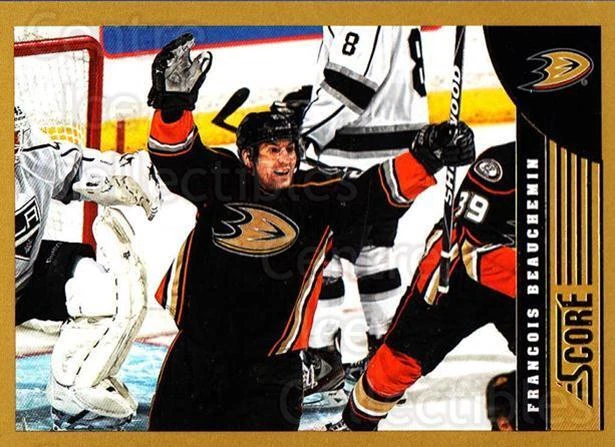 2013-14 Score Gold #7 Francois Beauchemin - Image 1 of 1