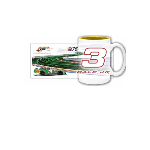 Dale Earnhardt Jr 2023 Sun Drop #3 Coffee Mug 15oz With Color Interior Cover