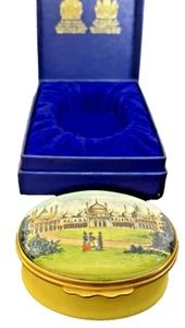 Halcyon Days Enamels Medium Trinket Box "The Royal Pavilion Brighton"  - Boxed - Picture 1 of 6
