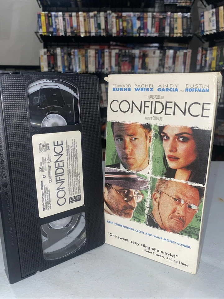 Confidence (VHS, 2003) 🇺🇸 BUY 5 get 5 FREE 🇺🇸 Foto 1 de 1