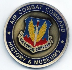 USAF Air Combat Command History & Museum HQ ACC Challenge Coin 1.50' - Bild 1 von 4