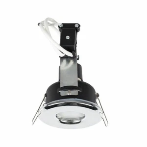 4 X IP65 LED FACIA LIGHTS, LED SOFFIT LIGHTS, WHITE, CHROME, SHOWER, DOWNLIGHTS - Picture 1 of 7