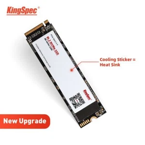 KingSpec M.2 NVMe SSD 128GB/256GB/512GB/1TB - Picture 1 of 14