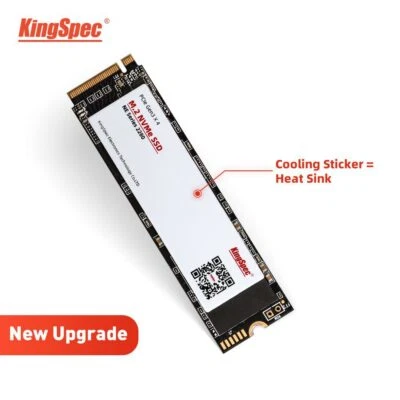 KingSpec M.2 NVMe SSD 128GB/256GB/512GB/1TB - Image 1 of 4
