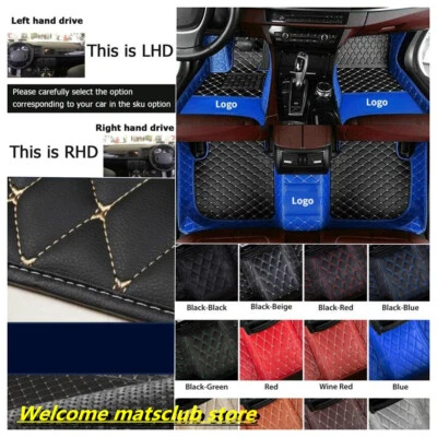 Juego completo de alfombrillas impermeables para auto Cadillac Escalade 3 filas Foto 1 de 4