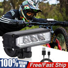 LED Bike Lights USB Rechargeable Bicycle HeadLight Outdoor Torch Handlebar Lamp