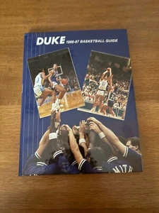 Duke Basketball 1986-87 Press Guide - Tommy Amaker and Quin Snyder - Picture 1 of 1