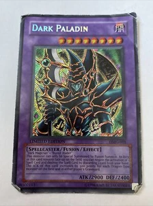 Dark Paladin Secret Rare Limited Edition Dmg-001 Wear On Card - Picture 1 of 9