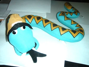 STUFFED SNAKE (soft cotton)  18" inches long. beautiful design ! - Picture 1 of 5