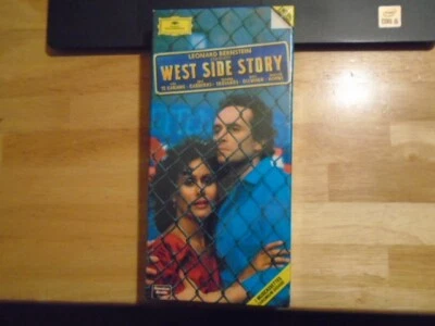 SEALED RARE OOP club Leonard Bernstein CASSETTE TAPE BOX SET West Side Story ! - Image 1 of 2