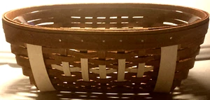 Dresden & Co LARGE Football Bowl Basket w/PROTECTOR-NEW-SHIPS FREE!!! - Picture 1 of 6