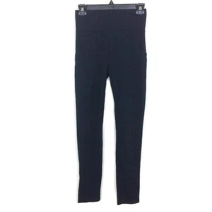 Lou & Grey Ponte Womens Leggings Pants Navy Blue Pull On Stretchy Pants Size XS - Picture 1 of 6