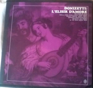 CLASSICAL  RECORD BOX SET DONIZETTI L ELISIR D AMORE - Imagen 1 de 1