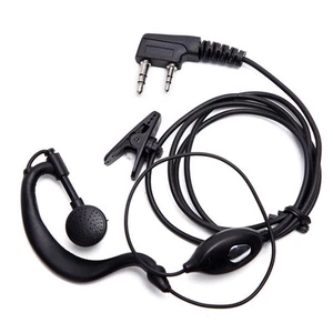 1X(Walkie-Talkie-Headset, 2-Poliger K-Stecker, Kabelgebunden, -Wege-Ama7066 - Afbeelding 1 van 6