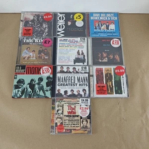 x10 MOD ROCK 60s 70s THE WHO, SPENCER DAVIS, THE JAM SMALL FACES KINKS MONKEES - Picture 1 of 2