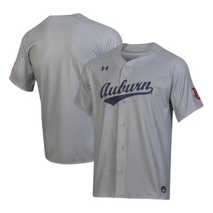 Herren Under Armour Grau Auburn Tigers Replica Baseball Trikot - Bild 1 von 3