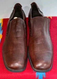Zapatos Bed Stu Para Hombre 12 M Marrón Sin Cordones Cuero Mocasines Astin-Teak Dirty Veg - Imagen 1 de 10
