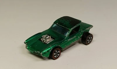 Vintage Hot Wheels Redline (1967) PYTHON Green Mattel "FAST SHIPPING" - Image 1 of 4