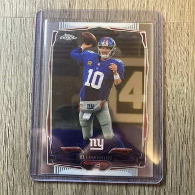 2014 Topps Chrome - Eli Manning #93 - Image 1 of 2