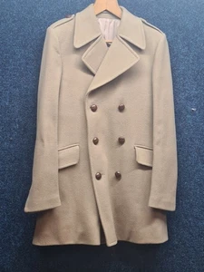 Vintage C&A Crombie Pure Wool Smart Casual Brown Large jacket 40 inch chest. - Picture 1 of 8