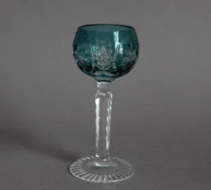 Nachtmann Traube Römer Glas Schnapsglas H 11 cm Bleikristall Überfang petrol - Picture 1 of 6