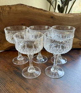 Longchamp Cristal D'Arques Champagne Tall Sherbet Glasses Dessert Replacements - Picture 1 of 7
