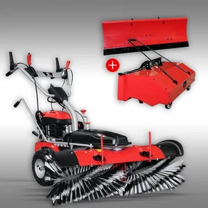 Kehrmaschine Jansen MKB-500E inkl. Schneeschild+Behälter+E-Starter - Bild 1 von 7