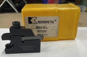 Kennametal SBA4187L Blade Holder w/ CM141 Clamp. Deep Grooving Head. USA - Picture 1 of 9