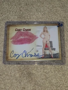 Cory Chase Collectors Expo Autograph Signed Kiss Card Model #30 - Imagen 1 de 2