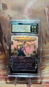 Magic The Gatherning Espada de la Hermandad de Tidus Sin Fronteras 🌈Guarida Secreta de Lámina FF X CGC Prístina 10 - Imagen 1 de 8