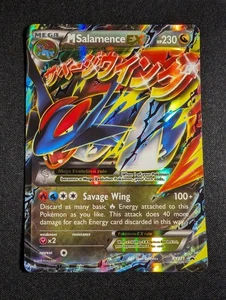 Pokemon M Salamence EX XY171 Ultra Rare Black Star Promo LP - Bild 1 von 2
