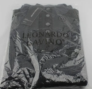 Leonardo Gavino XL Pull Over Zip Up Knit Golfing Shirt Colder Weather Gray - Picture 1 of 2