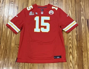 New Kansas City Chiefs Patrick Mahomes Nike NFL Super Bowl Jersey Men’s XXL $150 - Picture 1 of 8