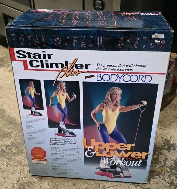 SLM Stair Climber Plus Step Vintage Exercise Workout Fitness System Stair New! - Image 1 of 1