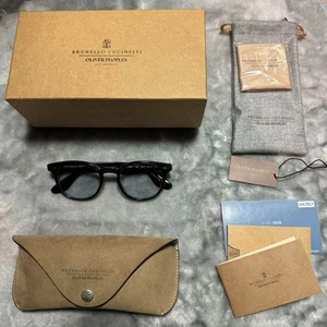 Raro OLIVER PEOPLE x BRUNELLO CUCINELLI Jep-R OV5485U Carbón Tortuga - Imagen 1 de 11