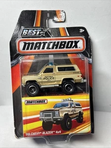 Matchbox 1/64 🇨🇵 89 Chevy Blazer 4-4  #129 serie Best of Collection de 2015 - Foto 1 di 6