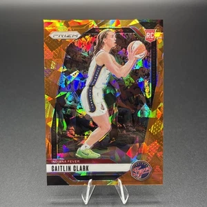 2024 Panini Prizm WNBA - Caitlin Clark #22 Orange Ice Prizm (RC) - Picture 1 of 6