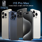 NEW i15 Pro Max Smartphone Unlocked 3+32GB Android Dual SIM 4G Mobile Cell Phone