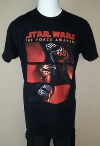 STAR WARS THE FORCE AWAKENS KYLO REN BLK SOFT MOVIE SMALL SM MENS TEE SHIRT NEW - Picture 1 of 1